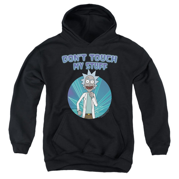 Rick And Morty - Don'T Touch Youth Hooded Sweatshirt
