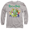 Rick And Morty - Family Fights Together Adult Long Sleeve