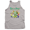 Rick And Morty - Family Fights Together Adult Tank Top