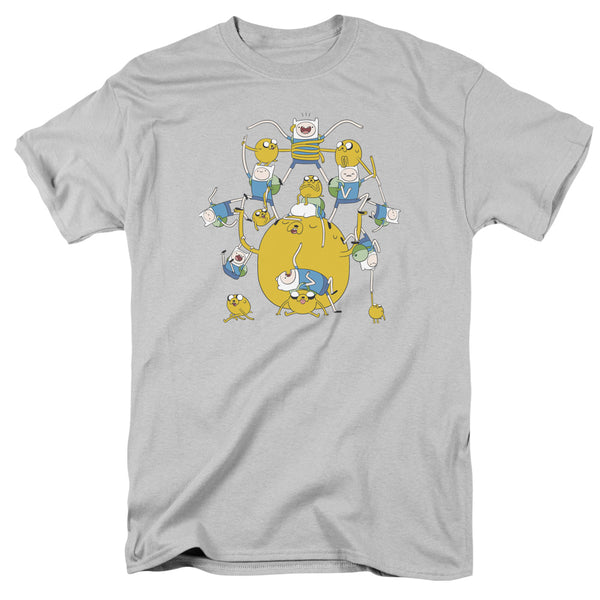 Adventure Time - Finn&Jake Group Adult Regular Fit Short Sleeve