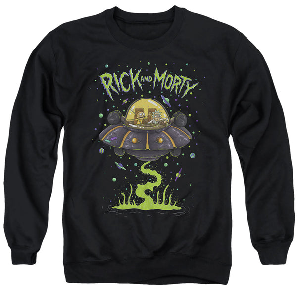 Rick And Morty - Ufo Adult Crewneck Sweatshirt