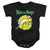 Rick And Morty - Portal Infant Snapsuit