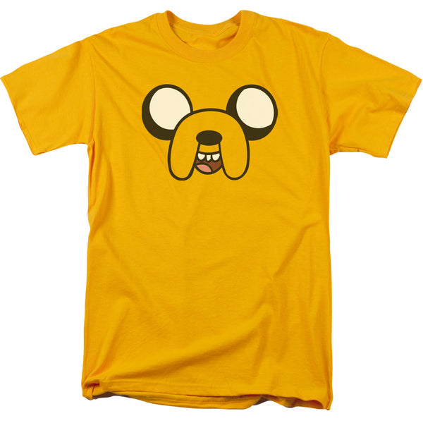 Adventure Time - Jake Head Adult Regular Fit Short Sleeve