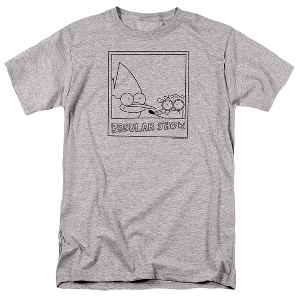 Regular Show - Poloroid Adult Regular Fit Short Sleeve