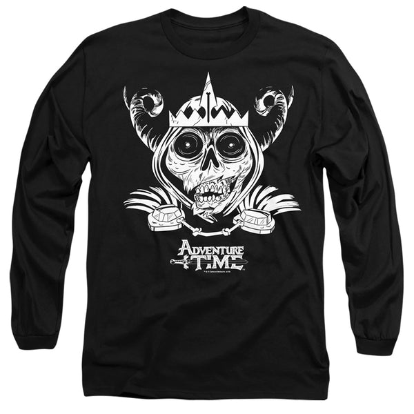 Adventure Time - Skull Face Adult Long Sleeve