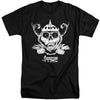Adventure Time - Skull Face Adult Tall Fit Short Sleeve