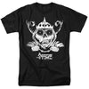 Adventure Time - Skull Face Adult Regular Fit Short Sleeve