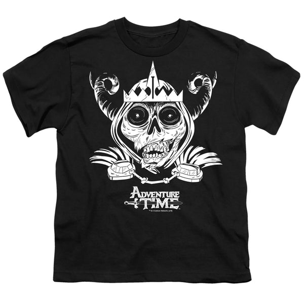 Adventure Time - Skull Face Youth Short Sleeve