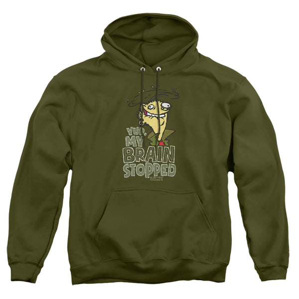 Ed Edd N Eddy - Brain Dead Ed Adult Pullover Hoodie