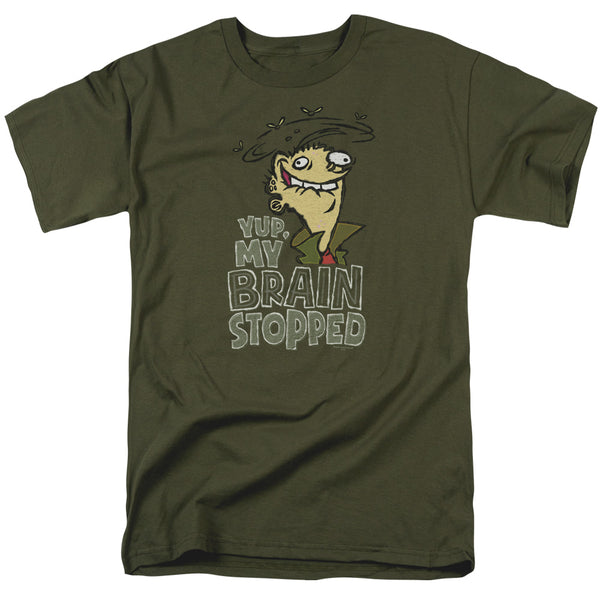 Ed Edd N Eddy - Brain Dead Ed Adult Regular Fit Short Sleeve