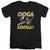 Courage - Ooga Booga Booga Adult Slim Fit V Neck Cotton