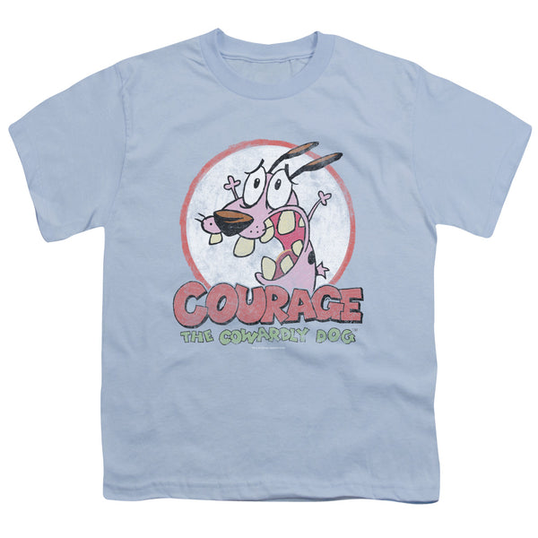 Courage The Cowardly Dog - Vintage Courage Youth Short Sleeve
