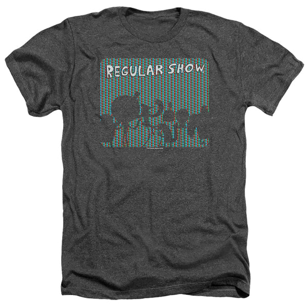 Regular Show - Rgb Group Adult Regular Fit Heather Short Sleeve