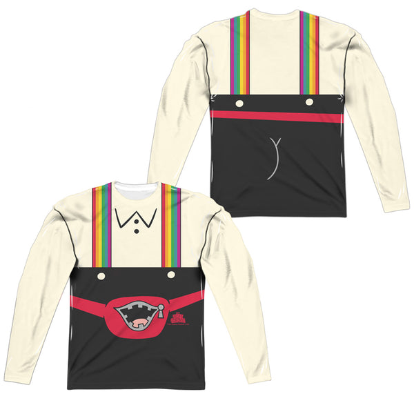 Uncle Grandpa - Lederhosen (Front - Back Print) L - S Adult Poly Crew