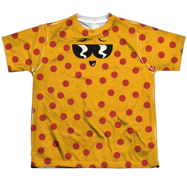 Uncle Grandpa - Pizza Face Youth Short Sleeve 100% Poly