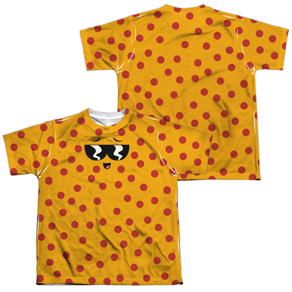 Uncle Grandpa - Pizza Face (Front - Back Print) Youth Short Sleeve 100% Poly