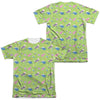 Adventure Time - Green Fields (Front - Back Print) Adult Regular Fit Short Sleeve 65 - 35 Poly - Cotton