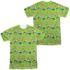 Adventure Time - Green Fields (Front - Back Print) Adult Regular Fit Short Sleeve 100% Poly