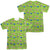 Adventure Time - Green Fields (Front - Back Print) Adult Regular Fit Short Sleeve 100% Poly