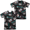 Regular Show - Golf Cart Ride (Front - Back Print) Adult Regular Fit Short Sleeve 100% Poly