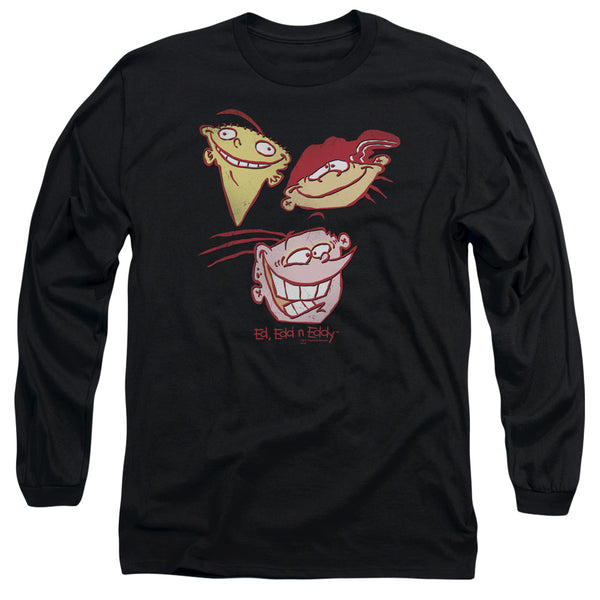 Ed Edd Eddy - Three Heads Adult Long Sleeve