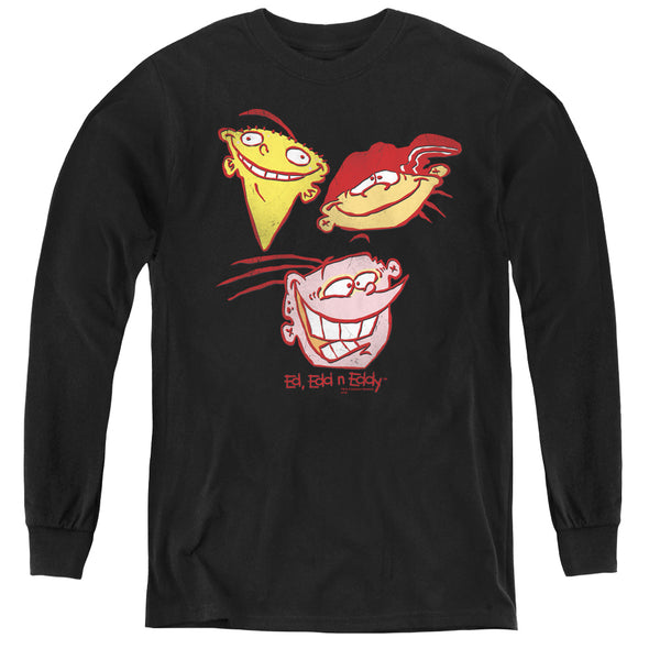 Ed Edd Eddy - Three Heads L - S Youth