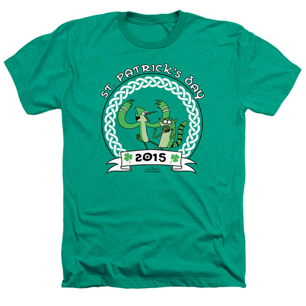 Regular Show - St Pats 2014 Adult Regular Fit Heather Short Sleeve