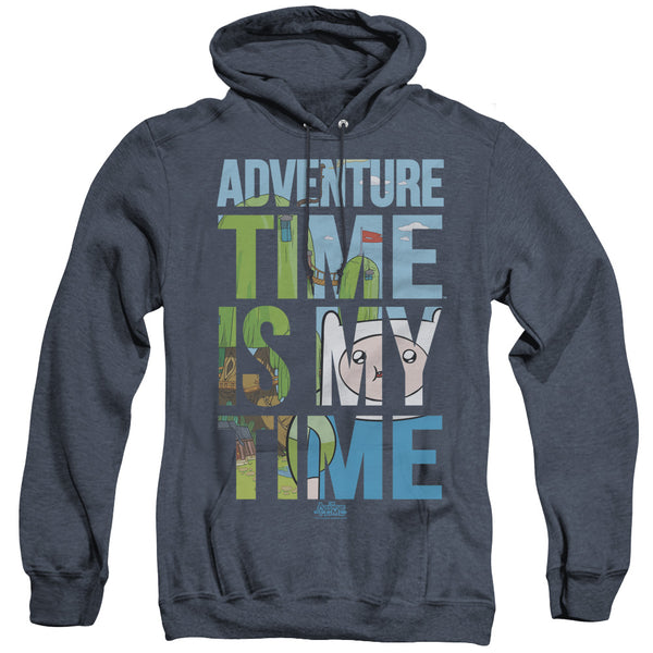 Adventure Time - My Time Adult Heather Hoodie