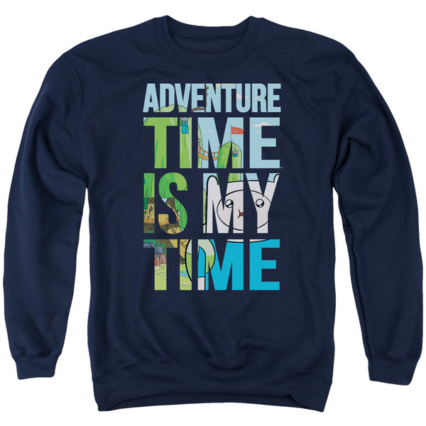 Adventure Time - My Time Adult Crewneck Sweatshirt