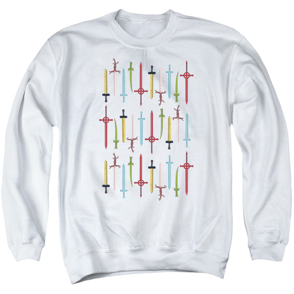Adventure Time - Swords Adult Crewneck Sweatshirt