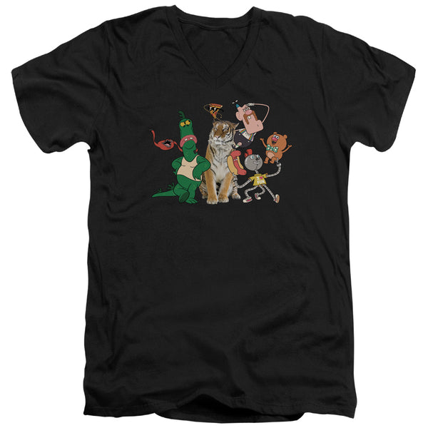 Uncle Grandpa - Group Adult Slim Fit V Neck Cotton
