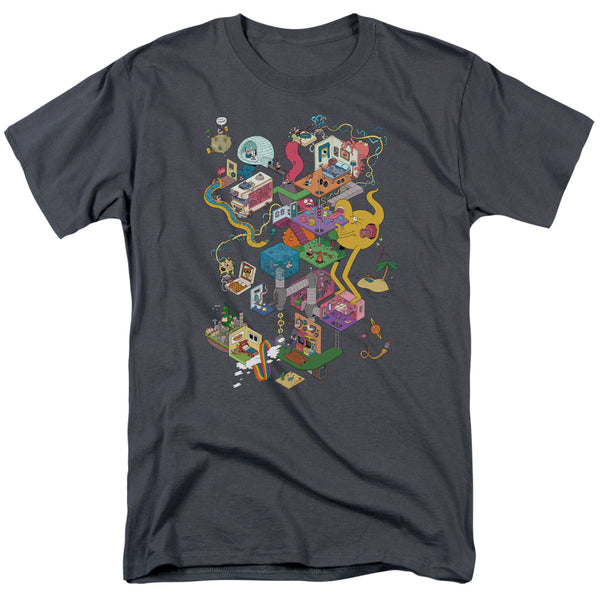 Uncle Grandpa - Inside The Rv Adult Regular Fit Short Sleeve