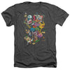 Uncle Grandpa - Inside The Rv Adult Regular Fit Heather Short Sleeve