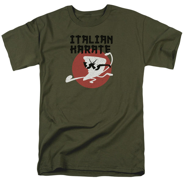 Uncle Grandpa - Italian Karate Adult Regular Fit Short Sleeve