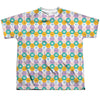 Adventure Time - Hexagon Pattern Youth Short Sleeve 100% Poly