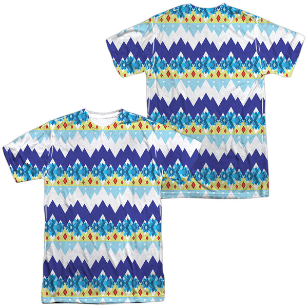 Adventure Time - ICe King Geometric (Front - Back Print) Adult Regular Fit Short Sleeve 100% Poly