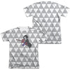 Adventure Time - Marcy Triangles (Front - Back Print) Adult Regular Fit Short Sleeve 65 - 35 Poly - Cotton