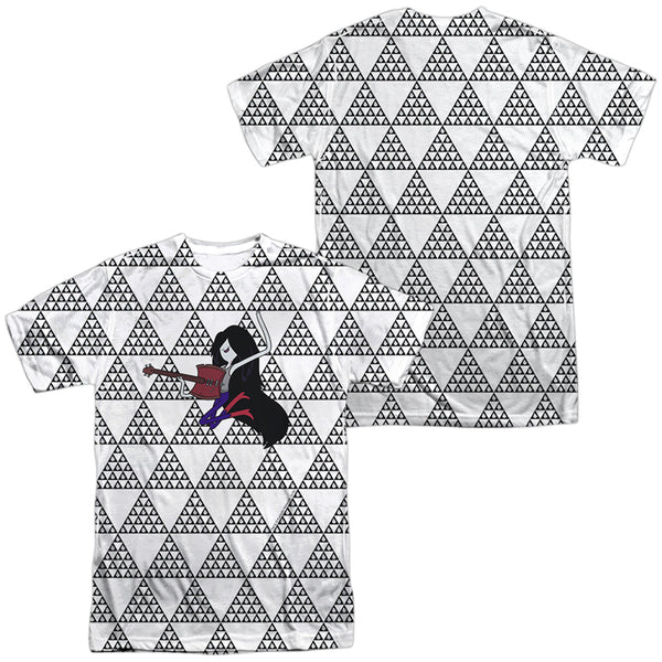 Adventure Time - Marcy Triangles (Front - Back Print) Adult Regular Fit Short Sleeve 100% Poly