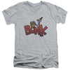 Dexter's Laboratory - Bonk Adult Slim Fit V Neck Cotton