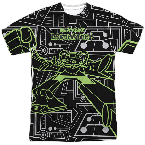 Dexter's Laboratory - Robot Adult Regular Fit Short Sleeve 100% Poly