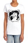 Courage The Cowardly Dog - Ghost Frame Women's Short Sleeve