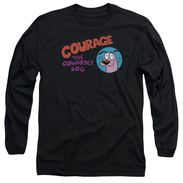 Courage The Cowardly Dog - Courage Logo Adult Long Sleeve