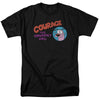 Courage The Cowardly Dog - Courage Logo Adult Regular Fit Short Sleeve