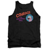 Courage The Cowardly Dog - Courage Logo Adult Tank Top