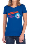 Courage The Cowardly Dog - Courage Logo Women's Short Sleeve