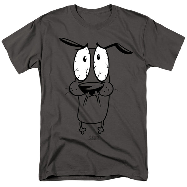Courage The Cowardly Dog - Scared Adult Regular Fit Short Sleeve