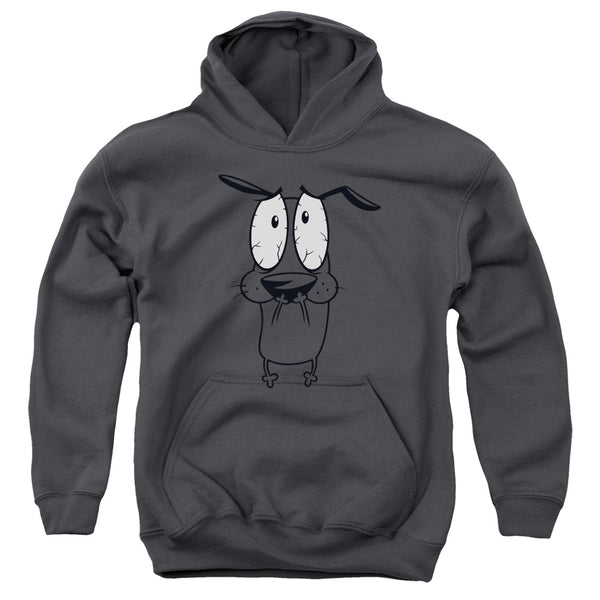 Courage The Cowardly Dog - Scared Youth Hooded Sweatshirt