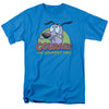 Courage The Cowardly Dog - Colorful Courage Adult Regular Fit Short Sleeve