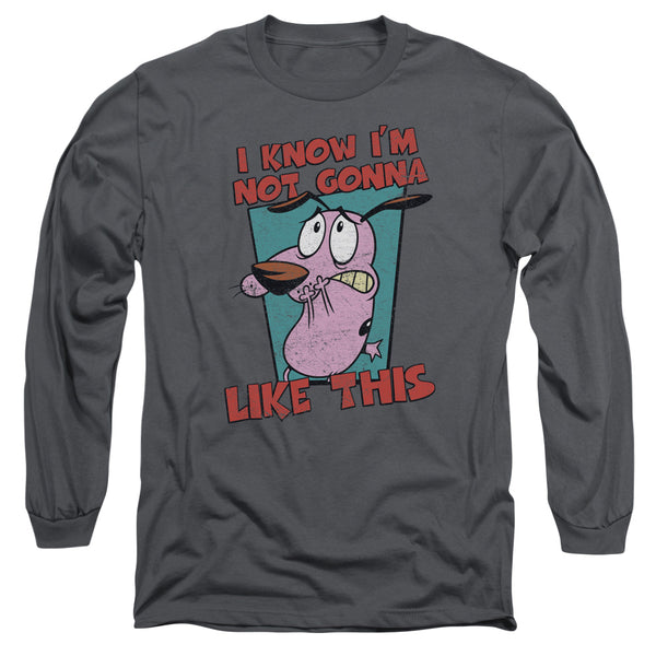 Courage The Cowardly Dog - Not Gonna Like Adult Long Sleeve