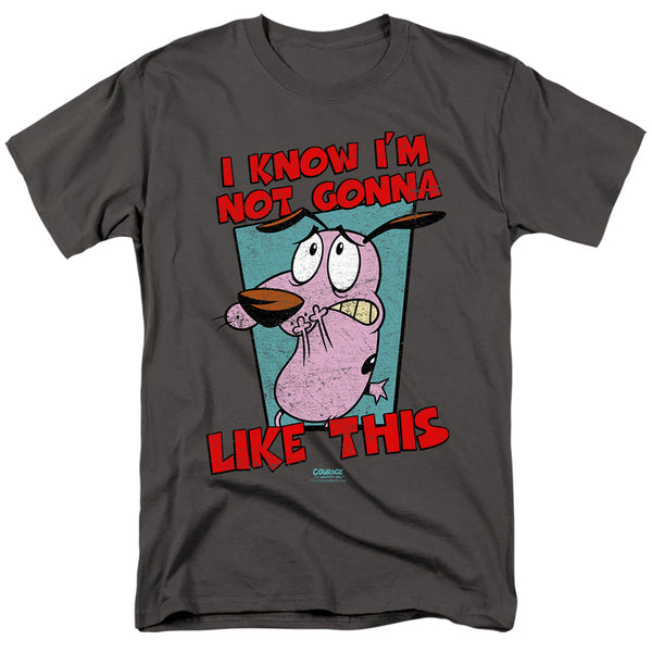 Courage The Cowardly Dog - Not Gonna Like Adult Regular Fit Short Sleeve